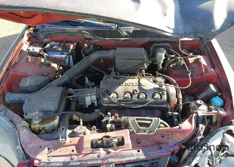 1996 Honda Civic Dx z USA, uszkodzony, nr VIN 2HGEJ6448TH113151